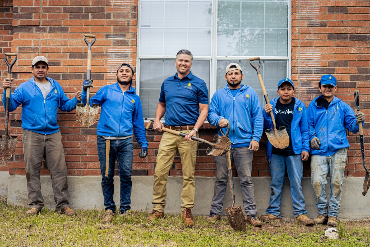 The Sage FX Foundation & Construction crew in San Antonio